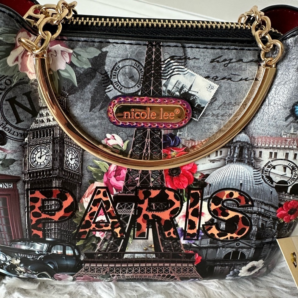 Nicole Lee Paris In Fall Bag Special Edition Handbag And Crossbody Bag ๐๐ - Picture 13 of 14